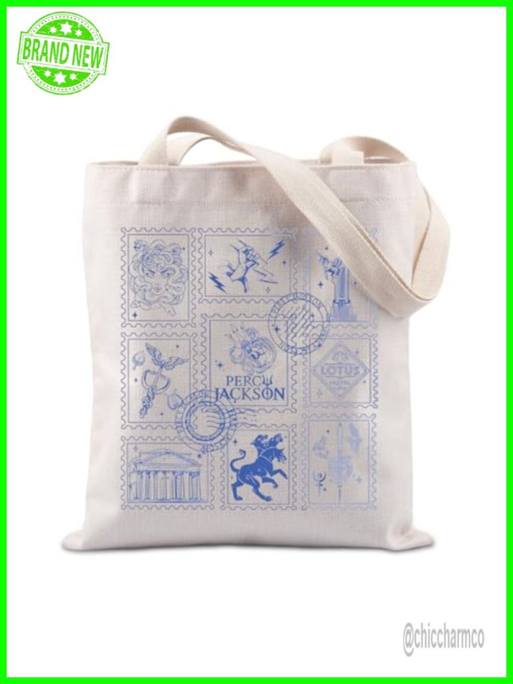 Canvas Tote Bag Large Bookish Gift Bag Washable Shoulder Bag